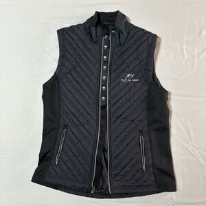 Levelwear Women's Quilted Vest Golf Lightweight Athletic Outerwear M
